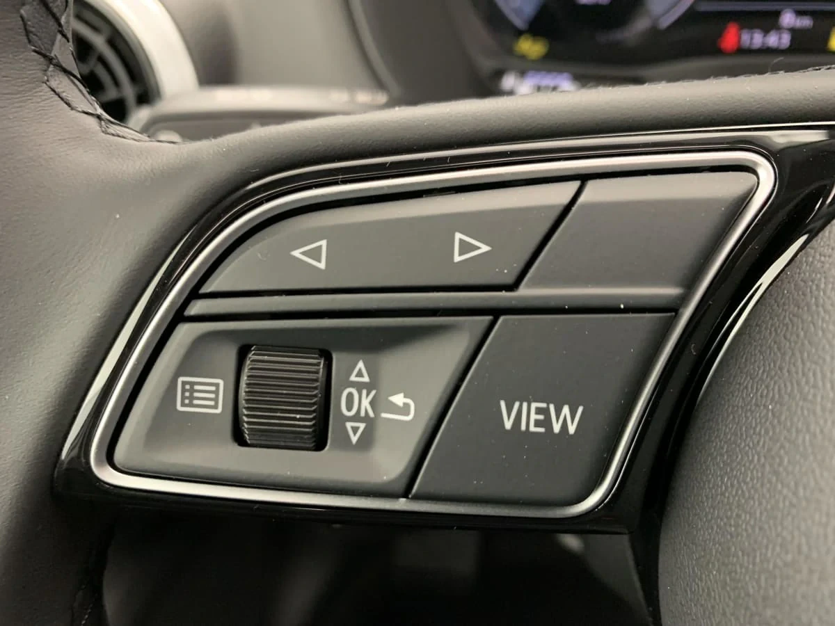 Vue conducteur (volant)