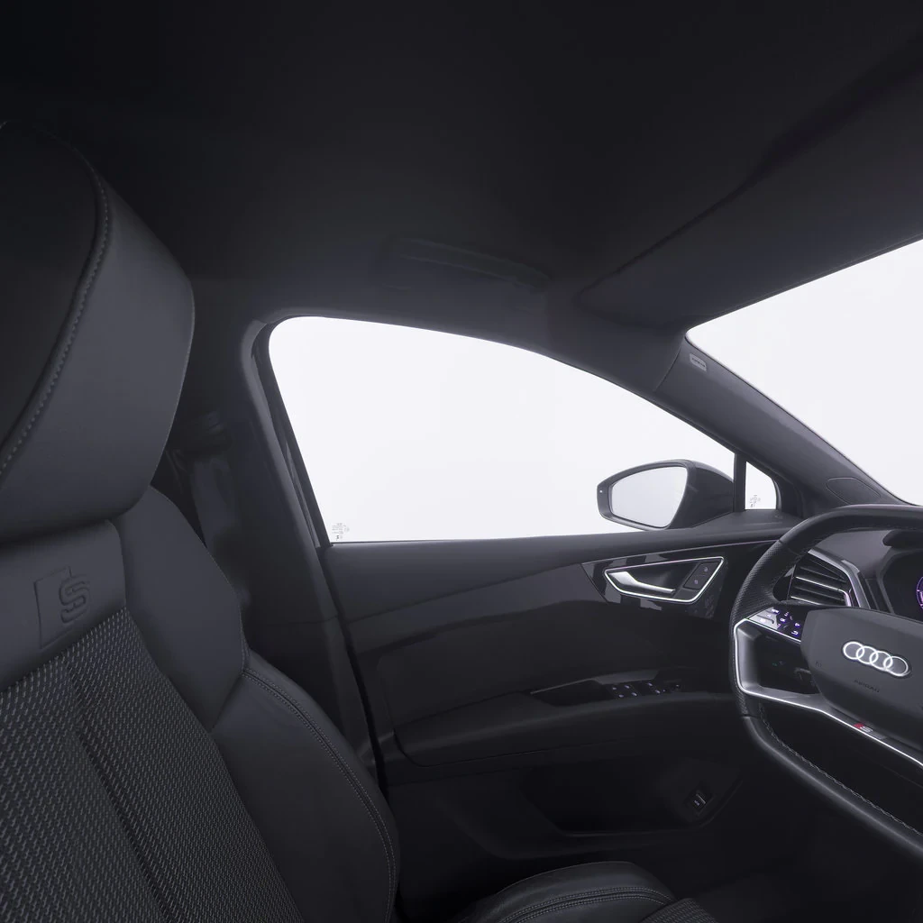 Vue conducteur (volant)