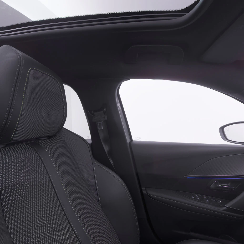 Vue conducteur (volant)