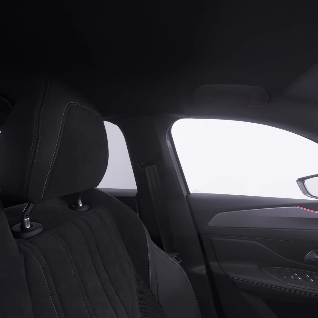 Vue conducteur (volant)